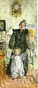 Carl Larsson karin och kersti France oil painting artist